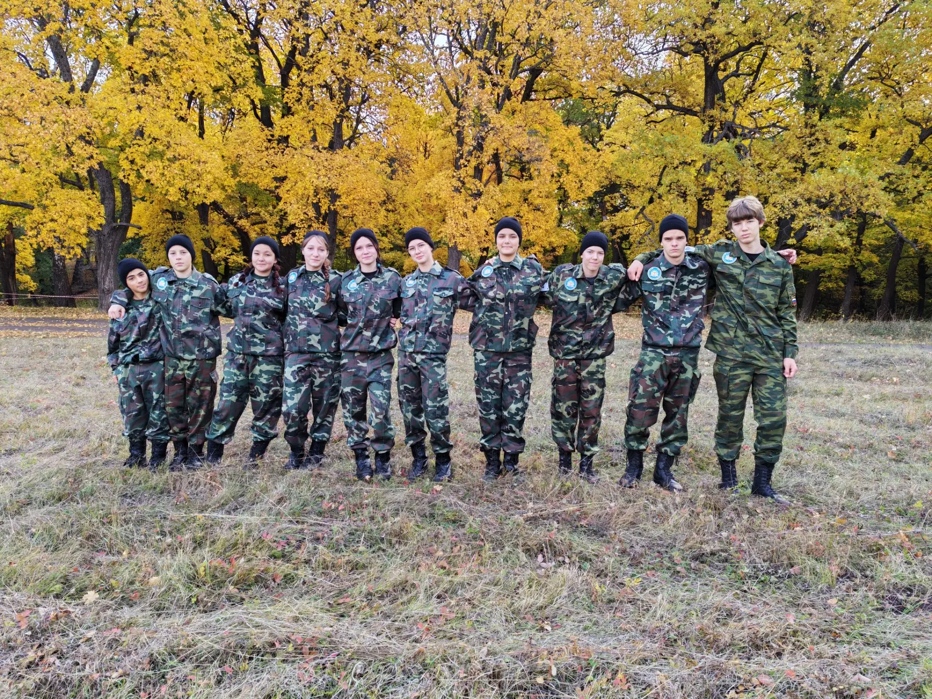 🇷🇺Команда Вязовской школы прибыла на районную военно-спортивную игру «Зарница»💪