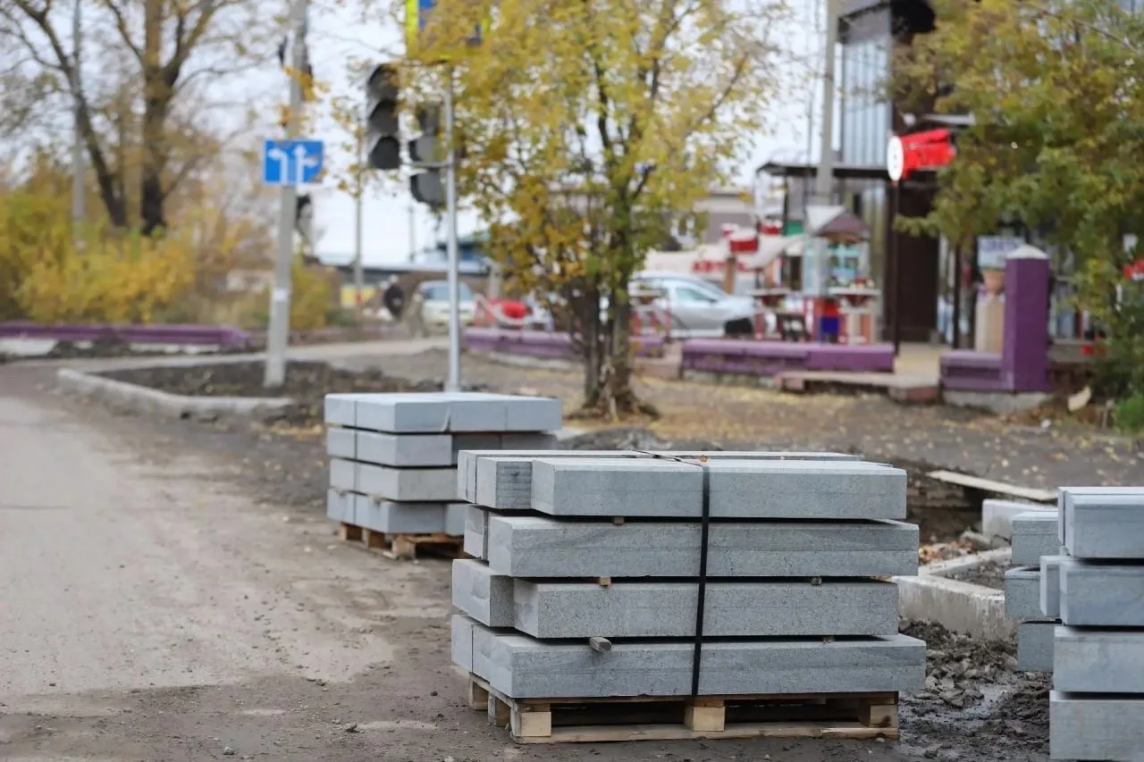 🚧 На Розы Люксембург обновлено больше половины дороги