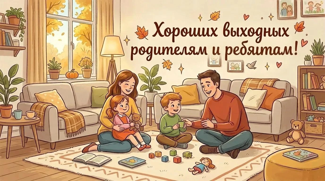 🍁 Дорогие мамы, папы и наши любимые ребята! 🍁