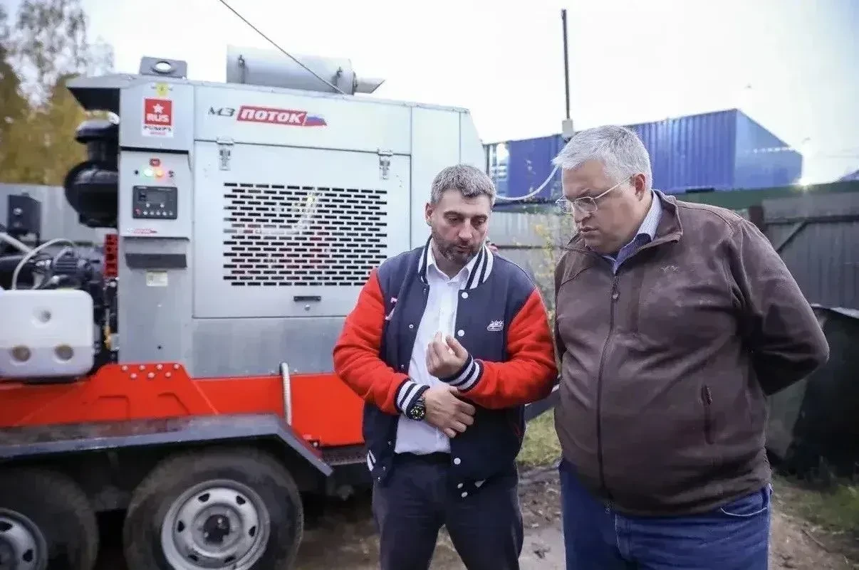 💧Министр ЖКХ обсудил развитие инфраструктуры в Голубом