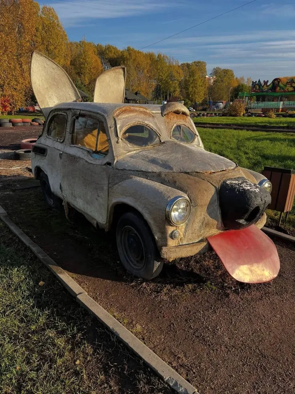 😅Машину-пса заметили на улицах Петербурга