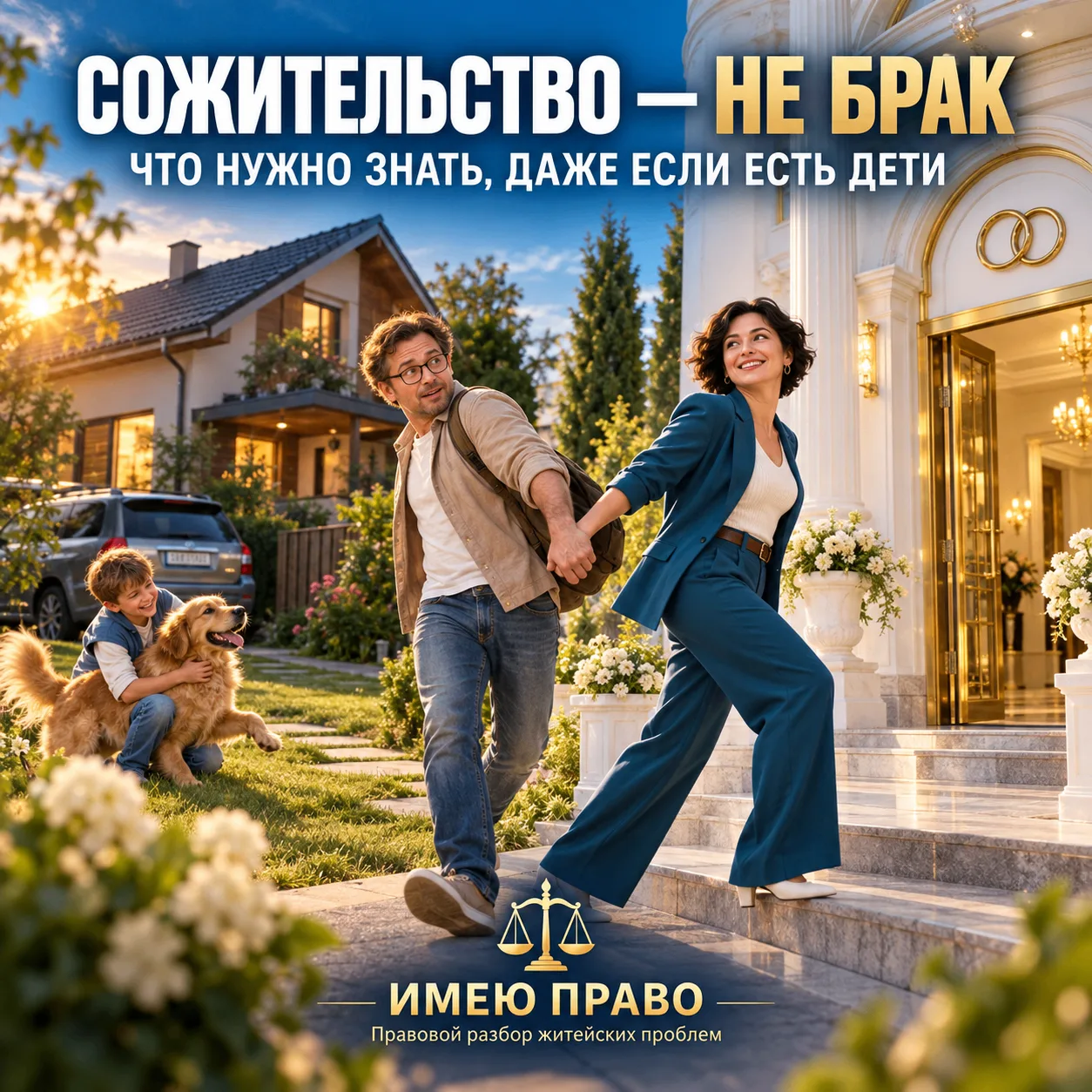 🏠 СОЖИТЕЛЬСТВО — НЕ БРАК: ЧТО НУЖНО ЗНАТЬ, ДАЖЕ ЕСЛИ ЕСТЬ ДЕТИ