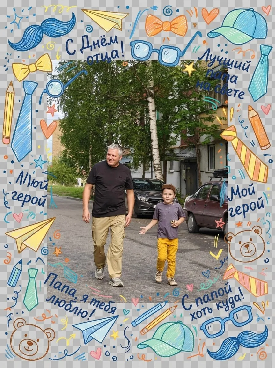 📸 Фотомарафон "Папа в объективе и я ❤️"