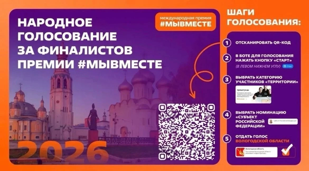 Осталось 2 дня до окончания народного голосования в рамках Международной Премии #МЫВМЕСТЕ.