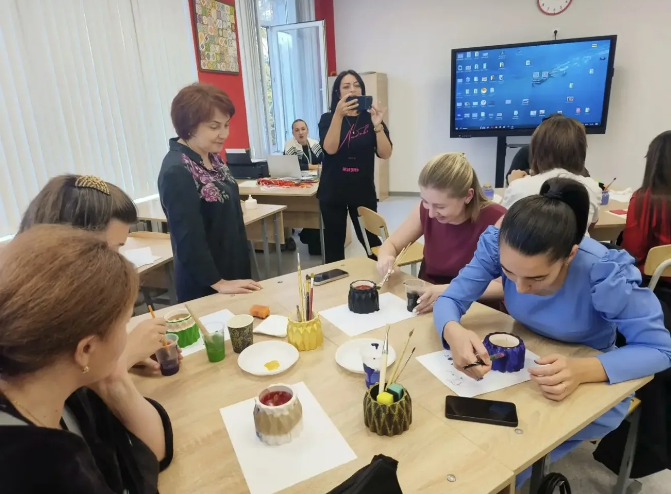 📣 На базе МБОУ СОШ № 3 г. Алагир прошла педагогическая мастерская «Учительская среда»