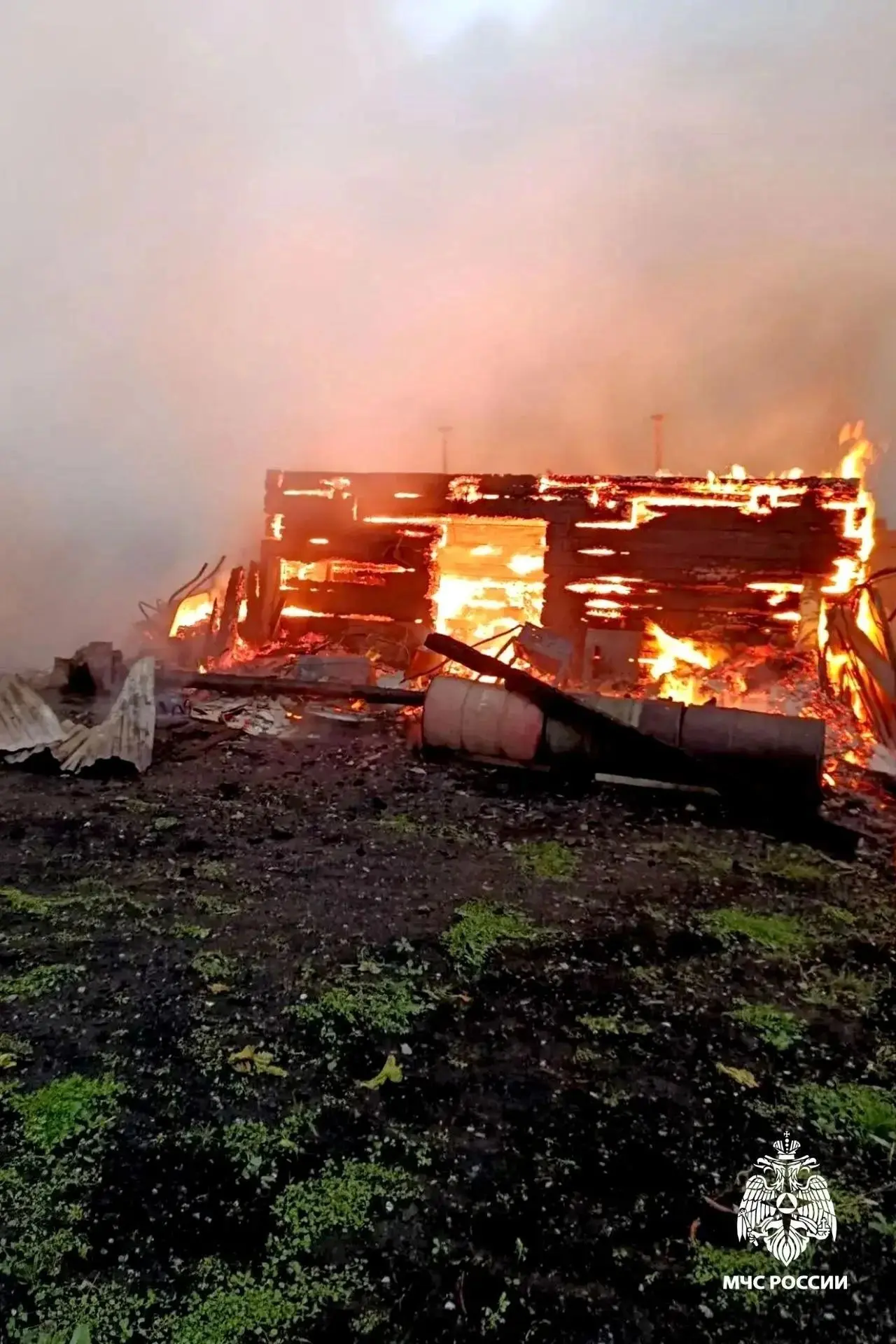 🚒 Три пожара за сутки в Томской области