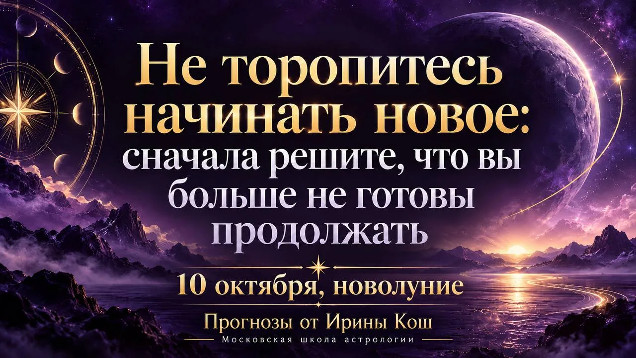 🌙♎10 октября, суббота