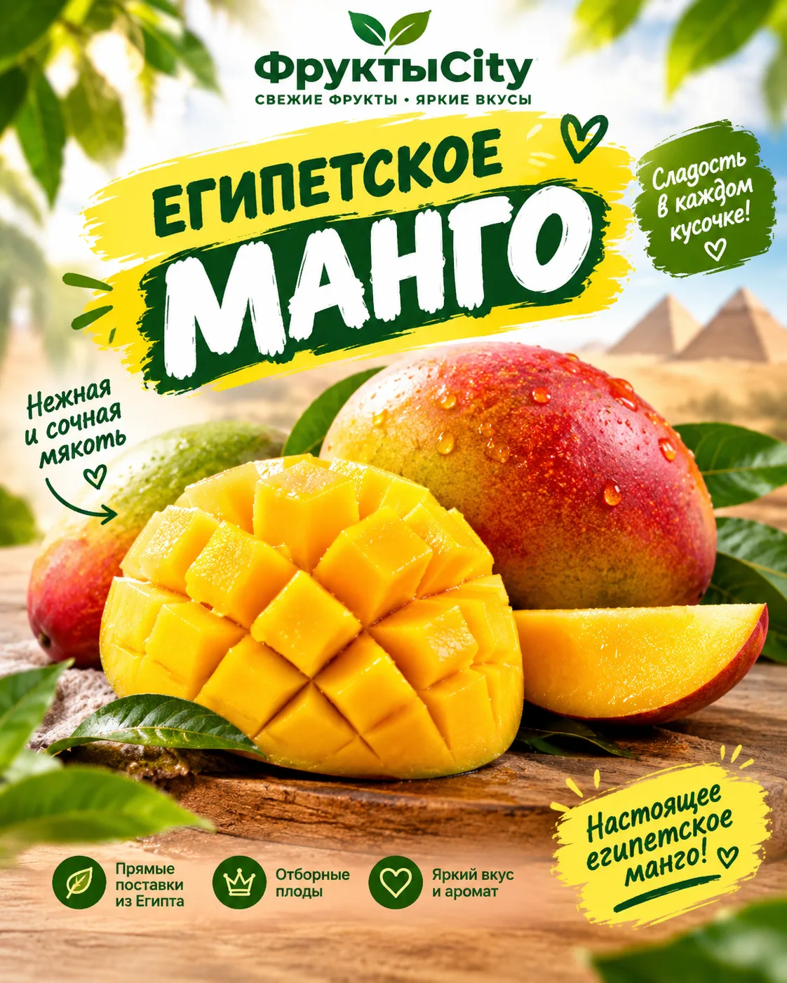 🥭 ЗНАКОМИМСЯ ПОБЛИЖЕ: ЕГИПЕТСКОЕ МАНГО 🇪🇬💚