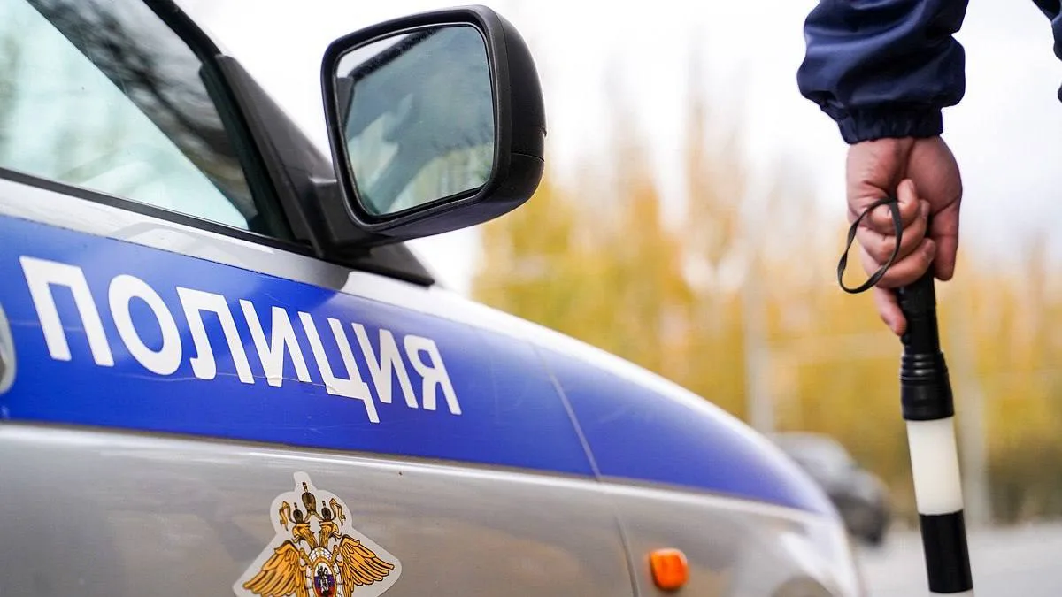 В Кузбассе инспекторы ДПС помогли водителю выбраться из кювета