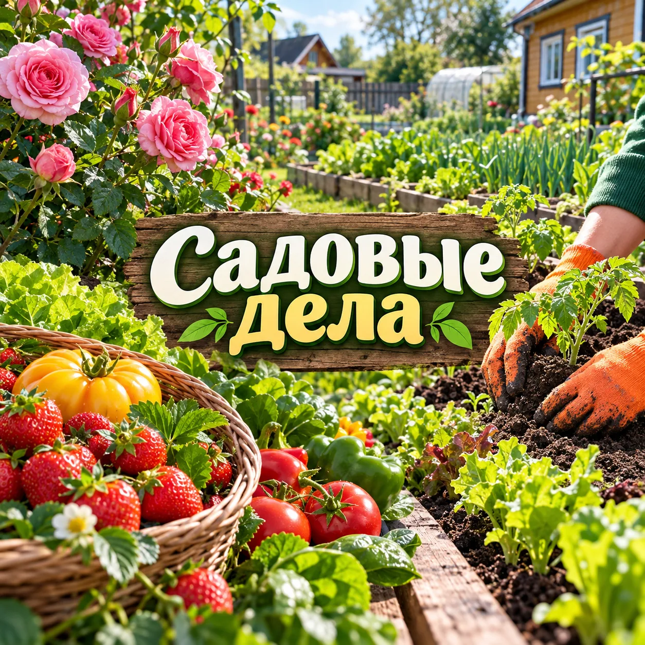 🌱 Садовые  и домашние дела — полезные советы, секреты урожая и вдохновение для вашего ...