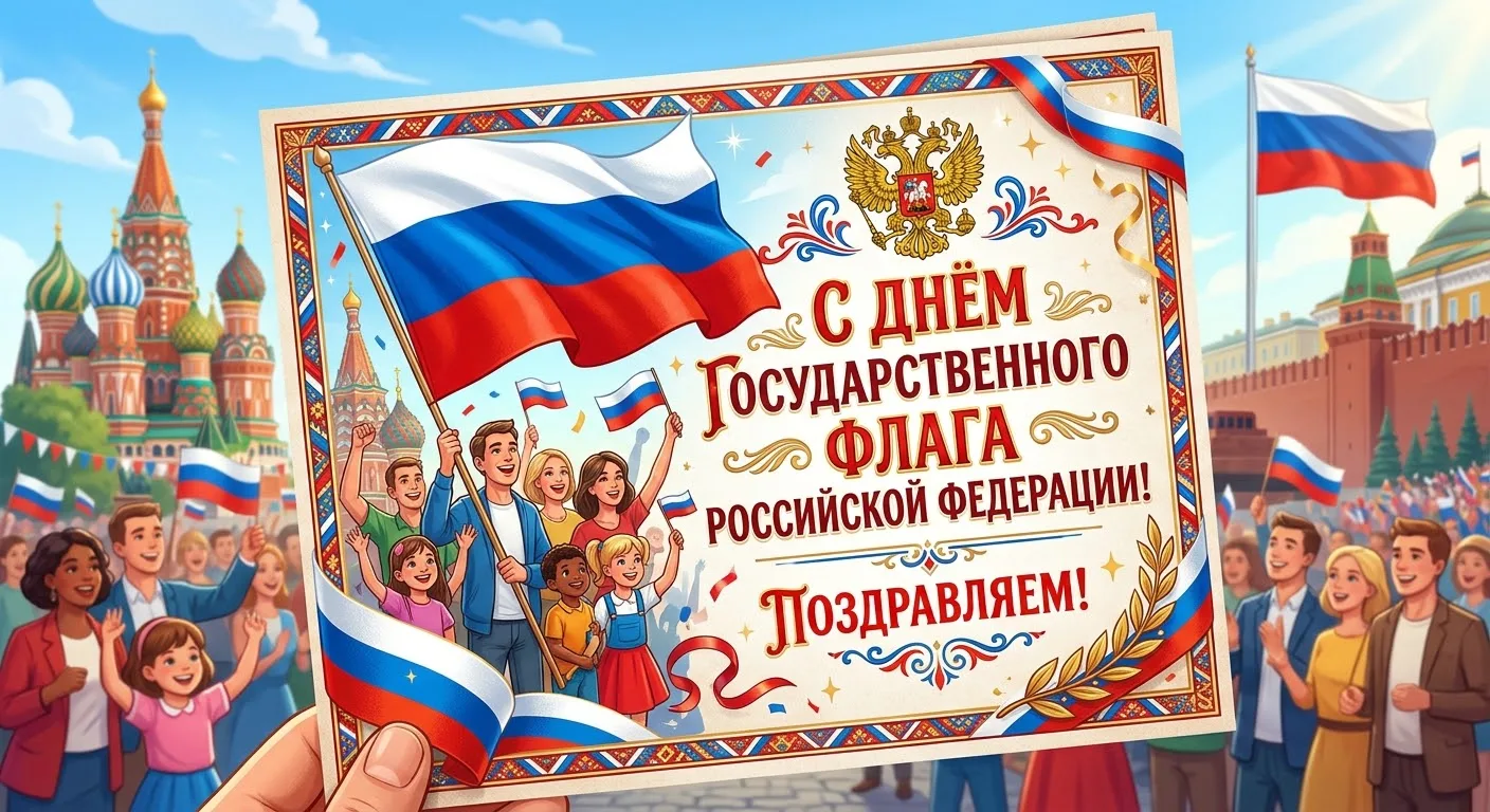 Поздравляем с Днем Государственного флага России! 🇷🇺💫💥