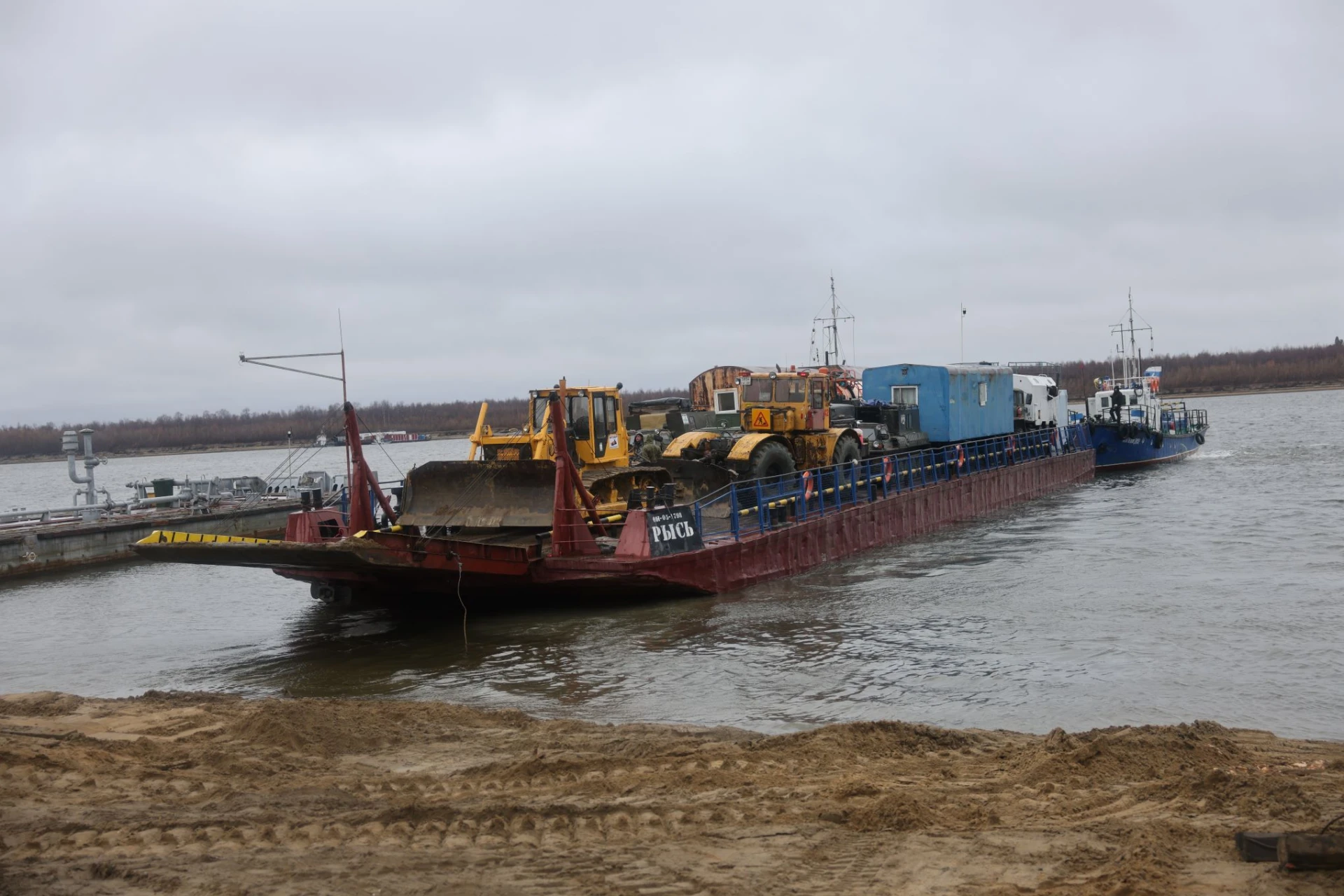 ⛴️ Навигация в Красноселькупском районе идёт к концу