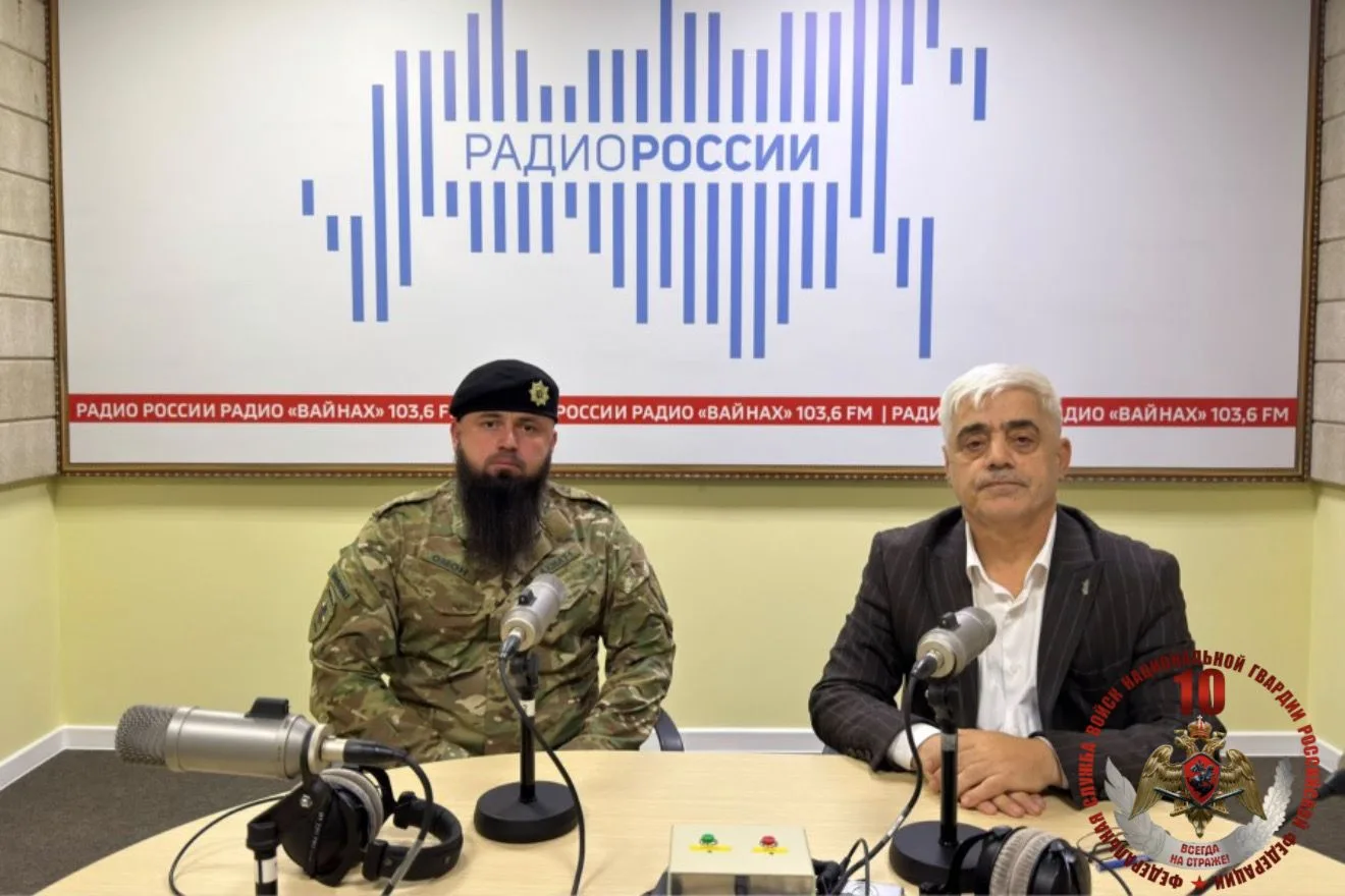 Росгвардеец стал гостем радиорубрики «В эфире Росгвардия» на ГТРК «Вайнах»