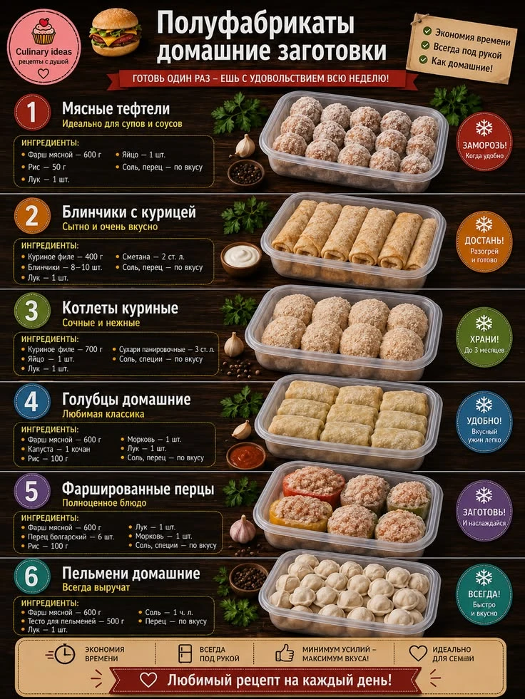 Заготовки для экономии времени 👍