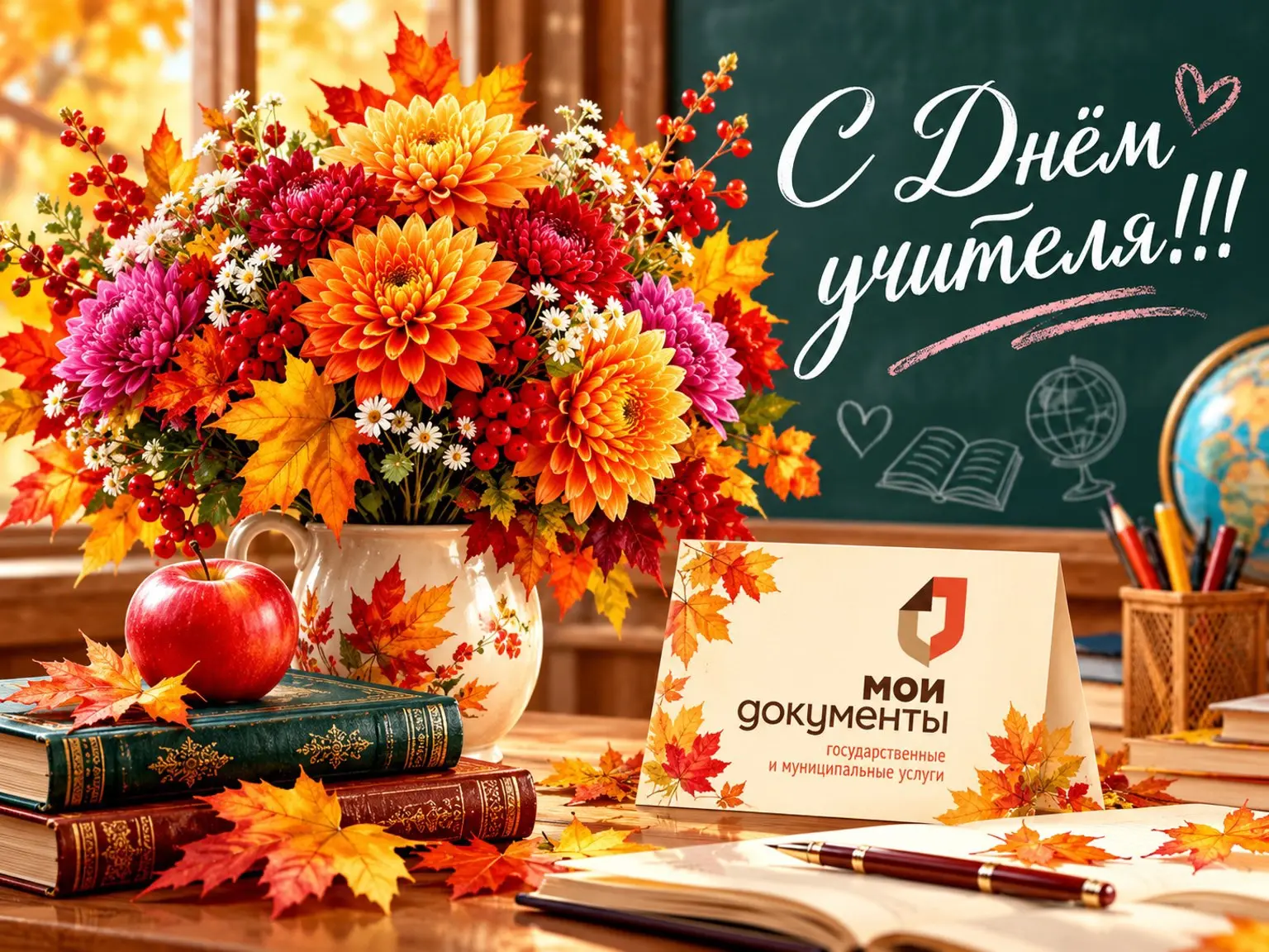 С Днём учителя!🍂