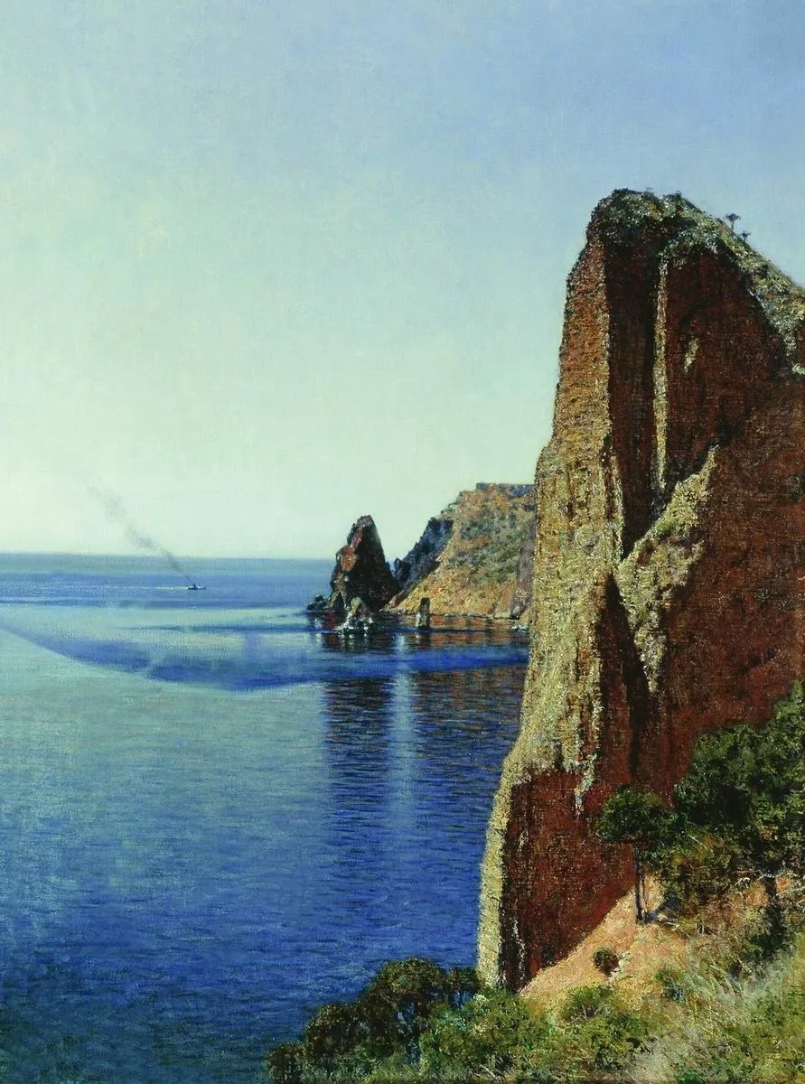🎨 Крымский исполин на холсте: как Верещагин писал мыс Фиолент