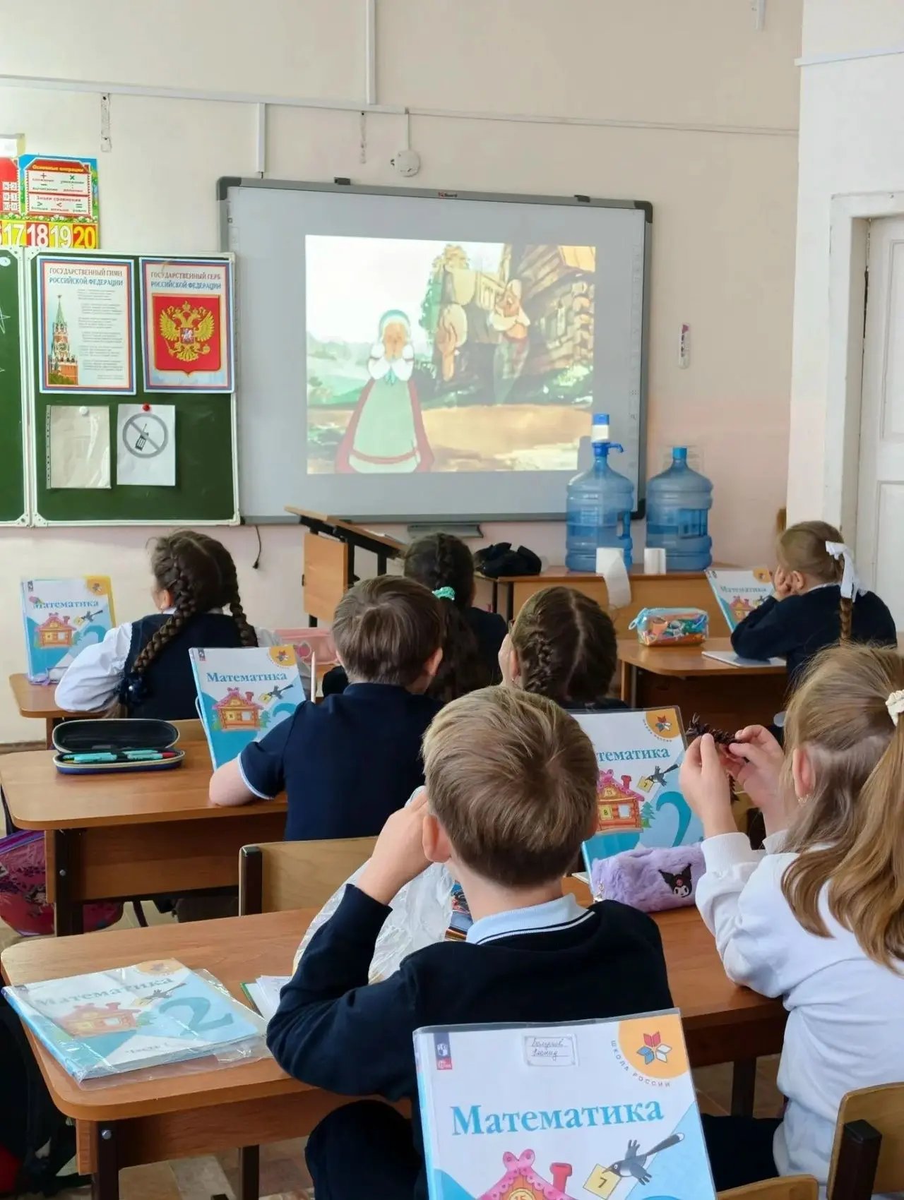 Литературная перемена: «Гуси-лебеди» во 2 «Б»!