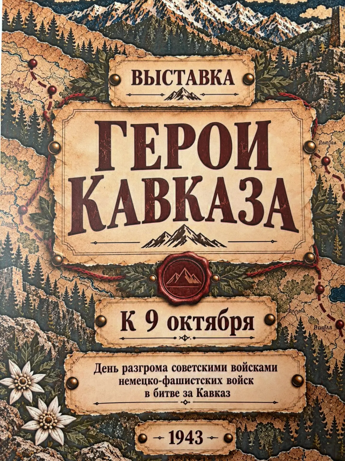🇷🇺 Выставка «Герои Кавказа»