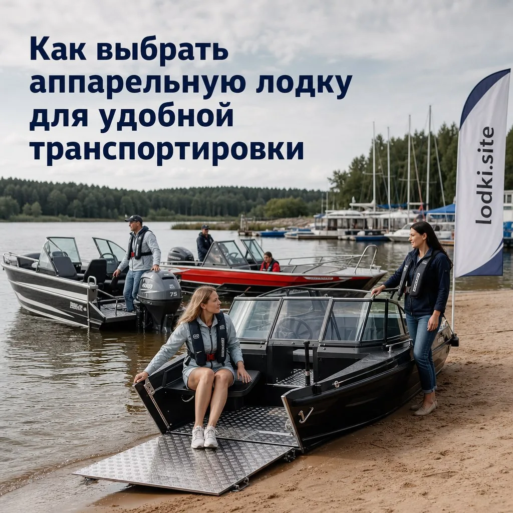 Как выбрать аппарельную лодку для удобной транспортировки