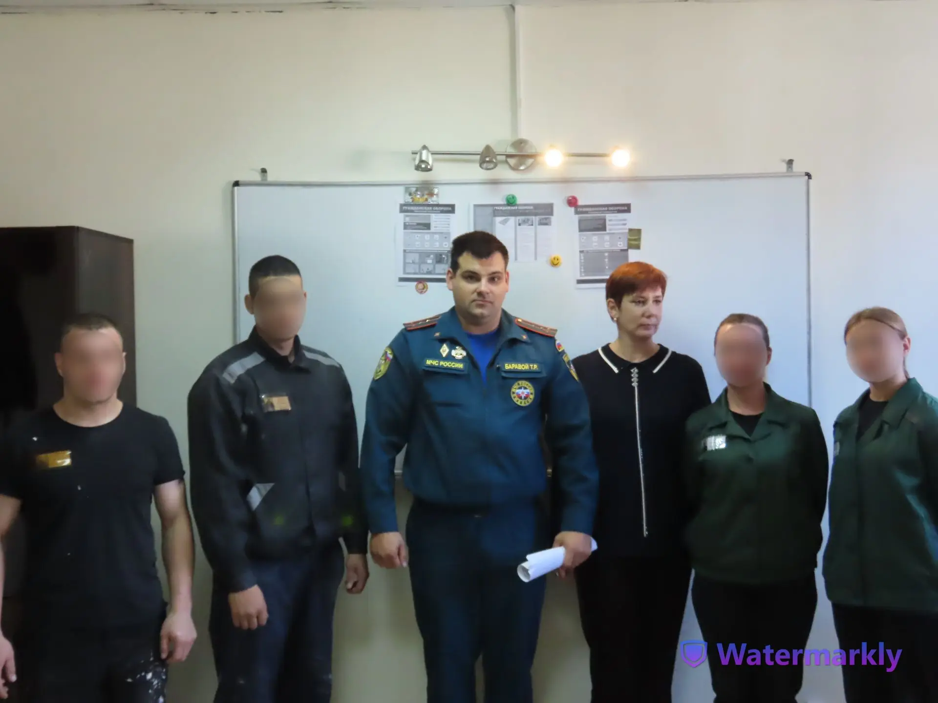 В СИЗО-1 прошла лекция ко Дню гражданской обороны