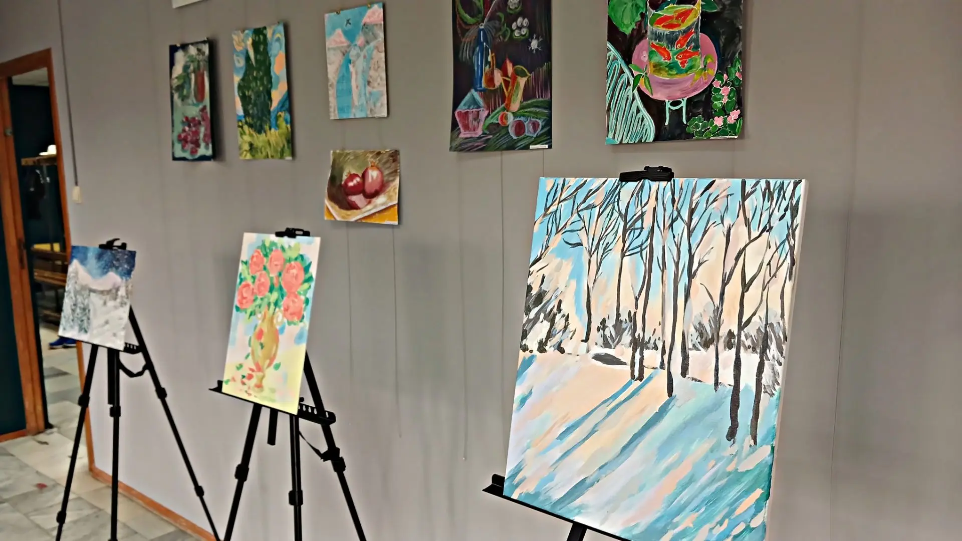 🎨 Вчера, 8 октября в втором корпусе Дворца культуры «Энергетик» открылась выставка изо...