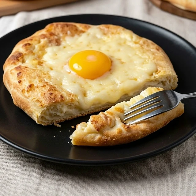 Ленивое хачапури по‑аджарски: сытный завтрак без чувства вины 😍