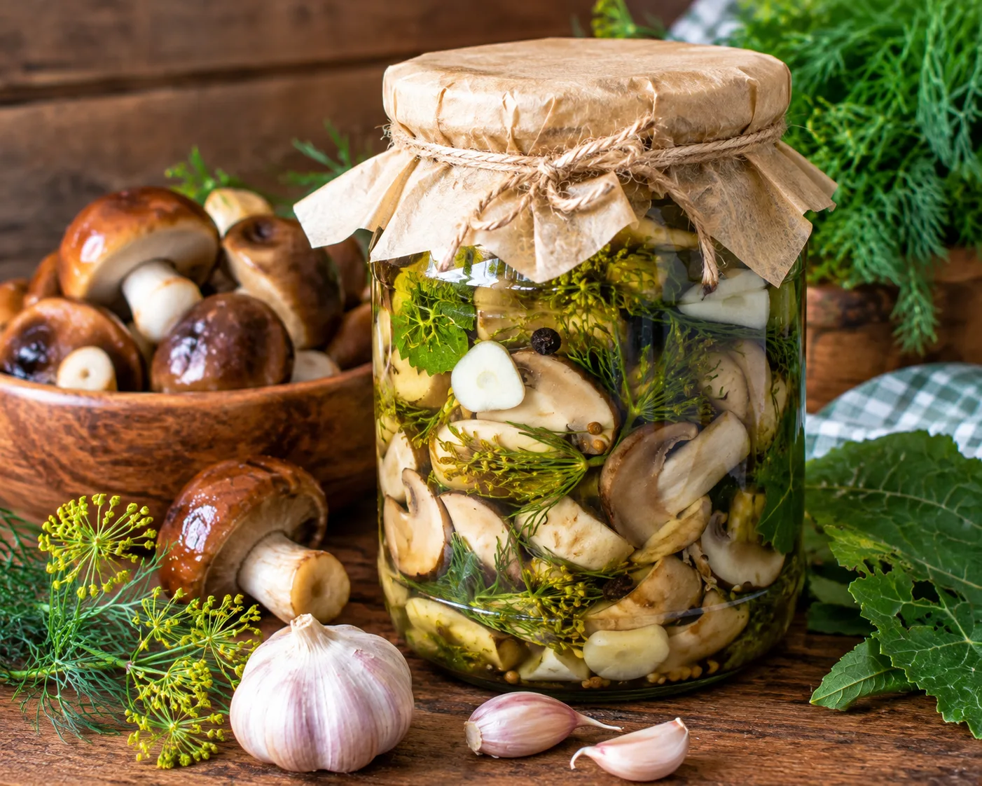 🍄 СОЛЁНЫЕ ГРИБЫ С ЧЕСНОКОМ И УКРОПОМ — АРОМАТНАЯ ДОМАШНЯЯ ЗАГОТОВКА! 🫙
