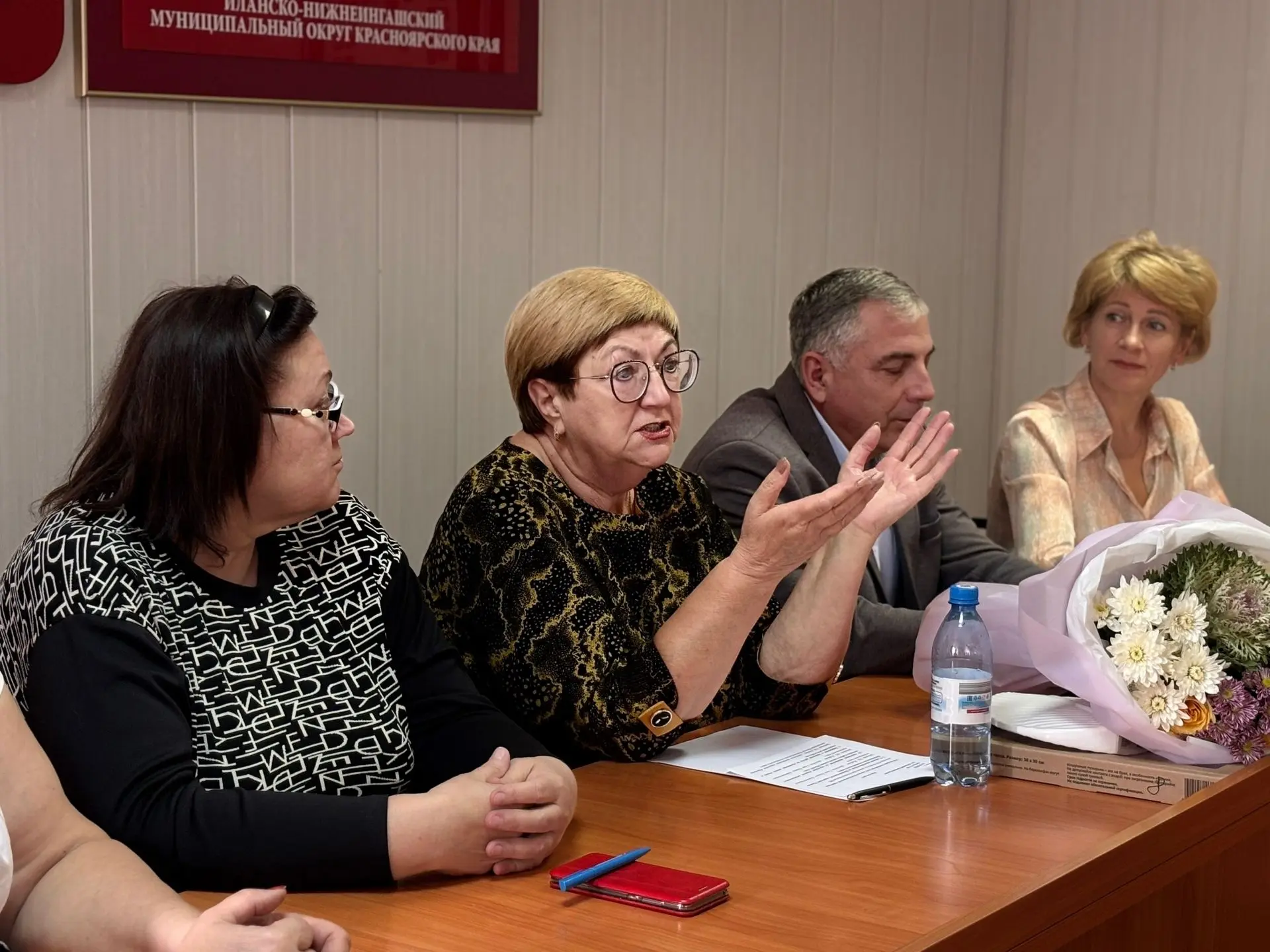 📰 Сегодня в администрации Иланско-Нижнеингашского округа состоялось заседание Обществе...