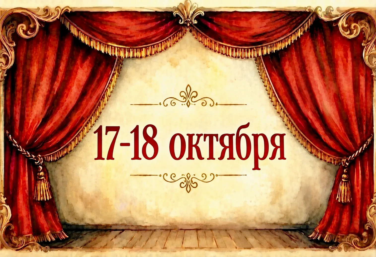Идём в театр 17-18 октября