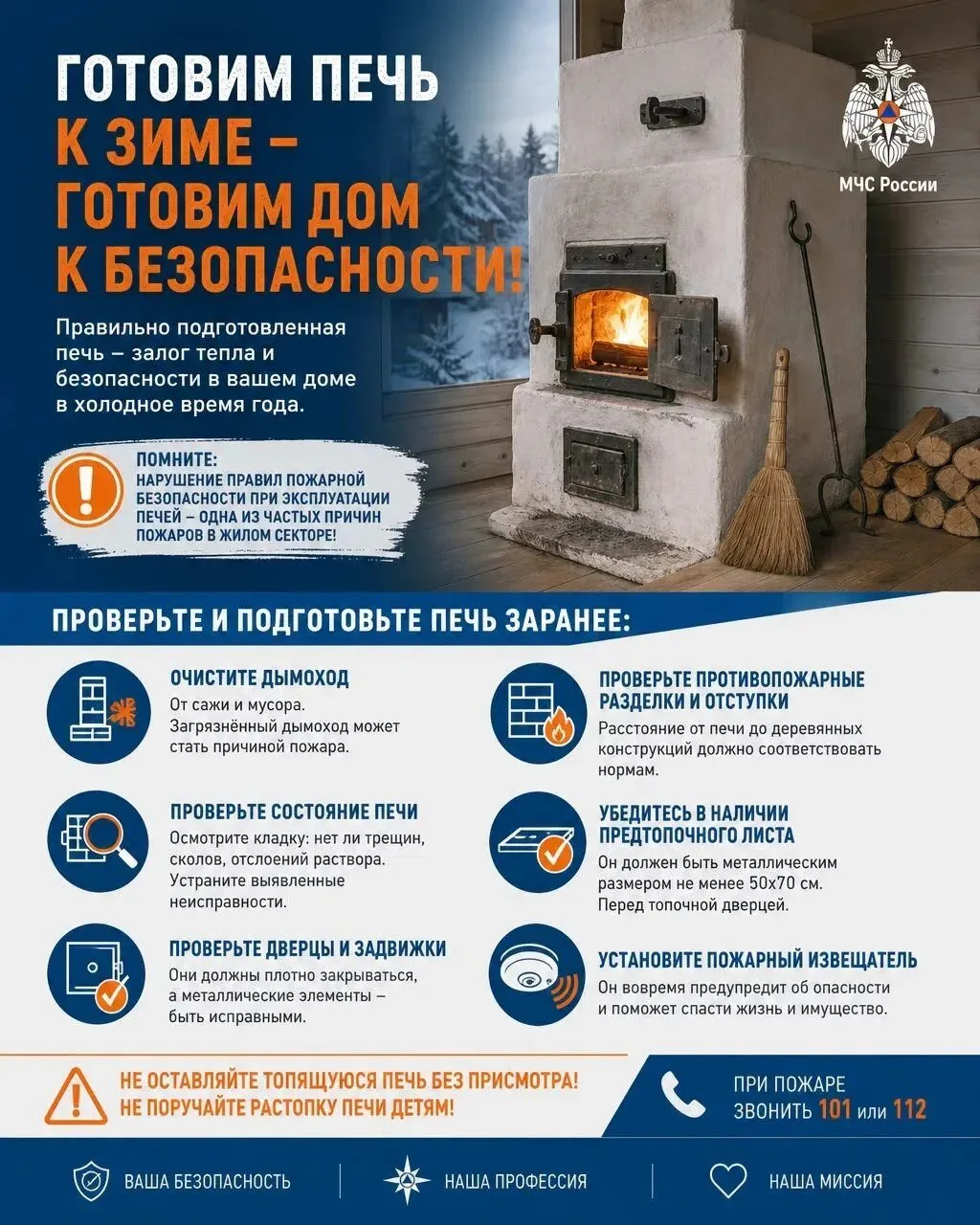 С началом похолодания люди все активнее используют печное отопление. Это естественная р...