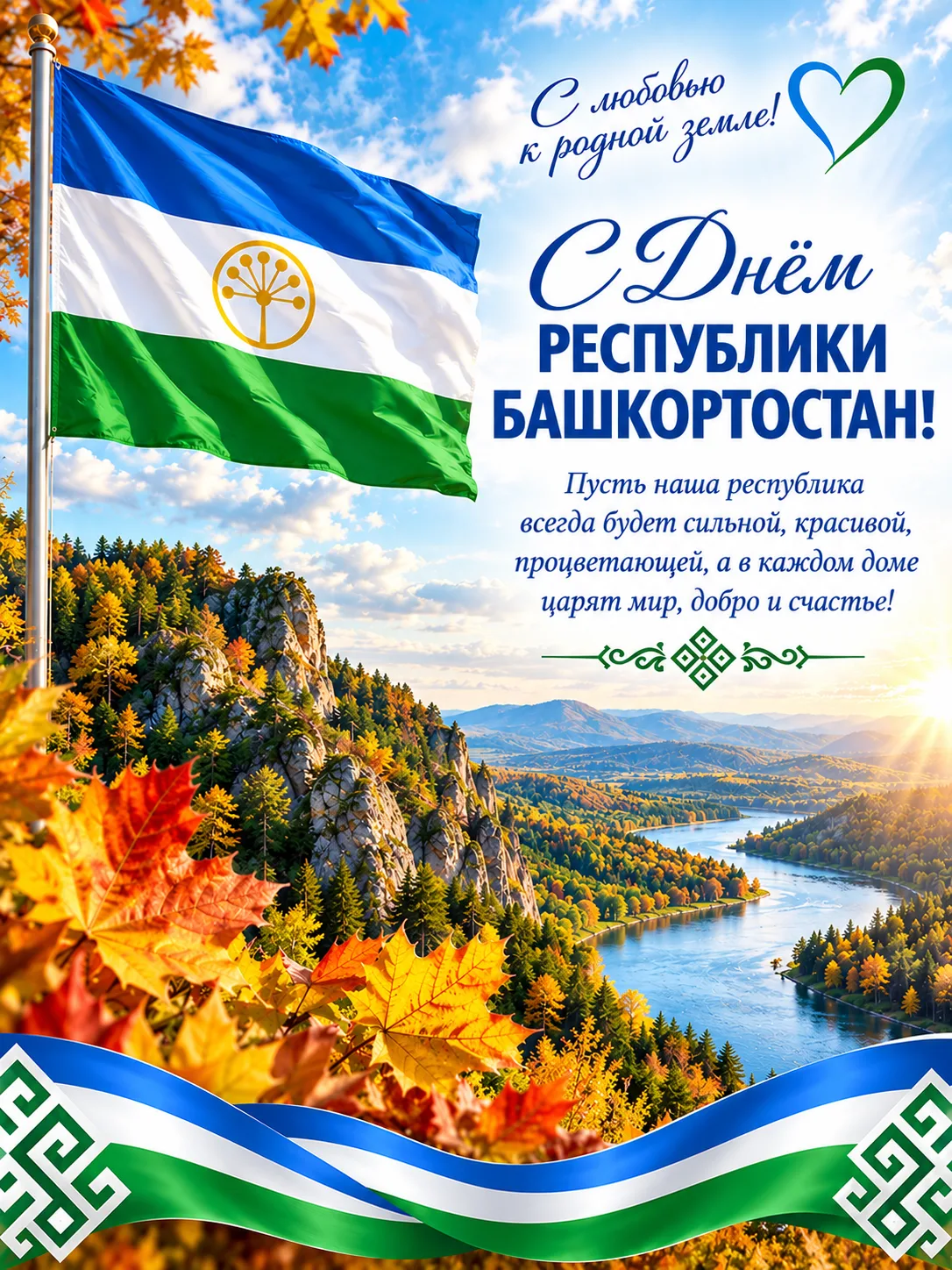 💫С Днём Республики Башкортостан