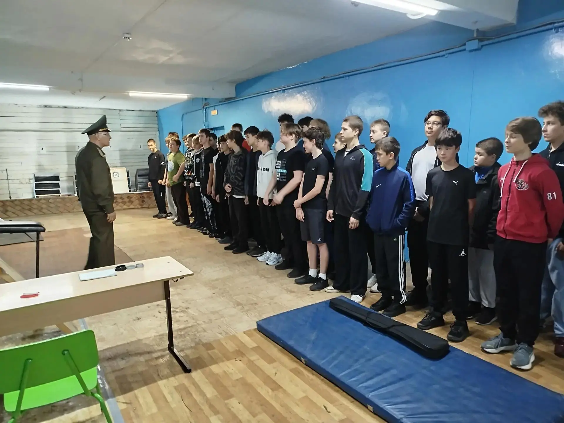 Учебные сборы для восьмиклассников