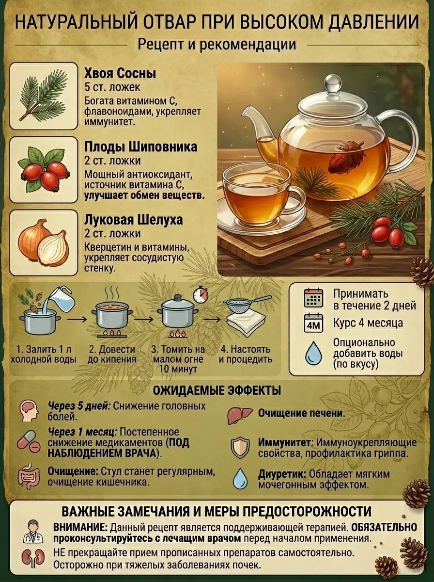 🌿 Природное средство для контроля давления!