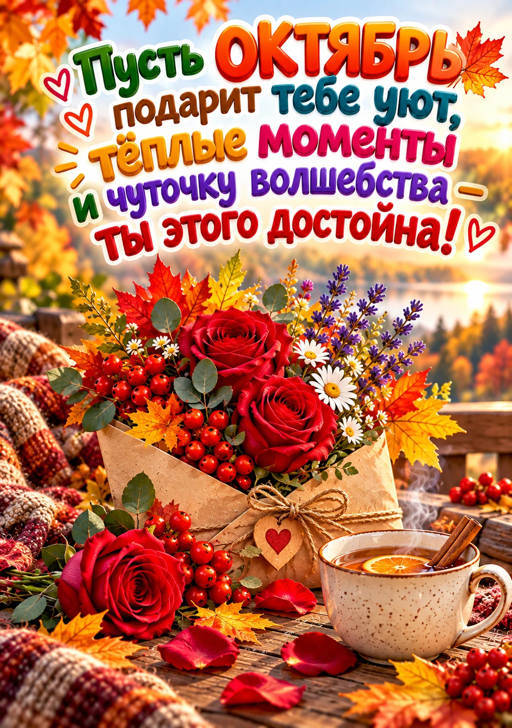 🐝 Пусть октябрь тебе подарит... 🍒