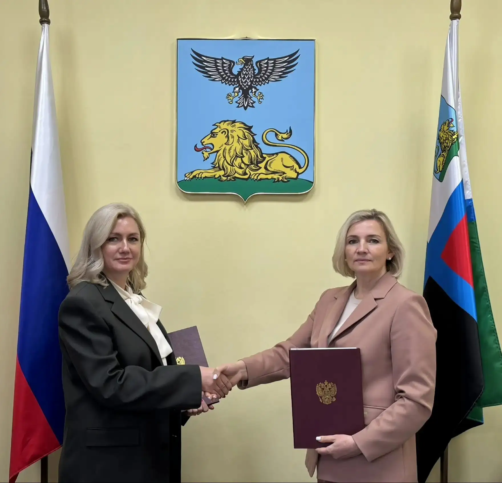 ✅На минувшей неделе подписали соглашение о взаимодействии с президентом Белгородской об...