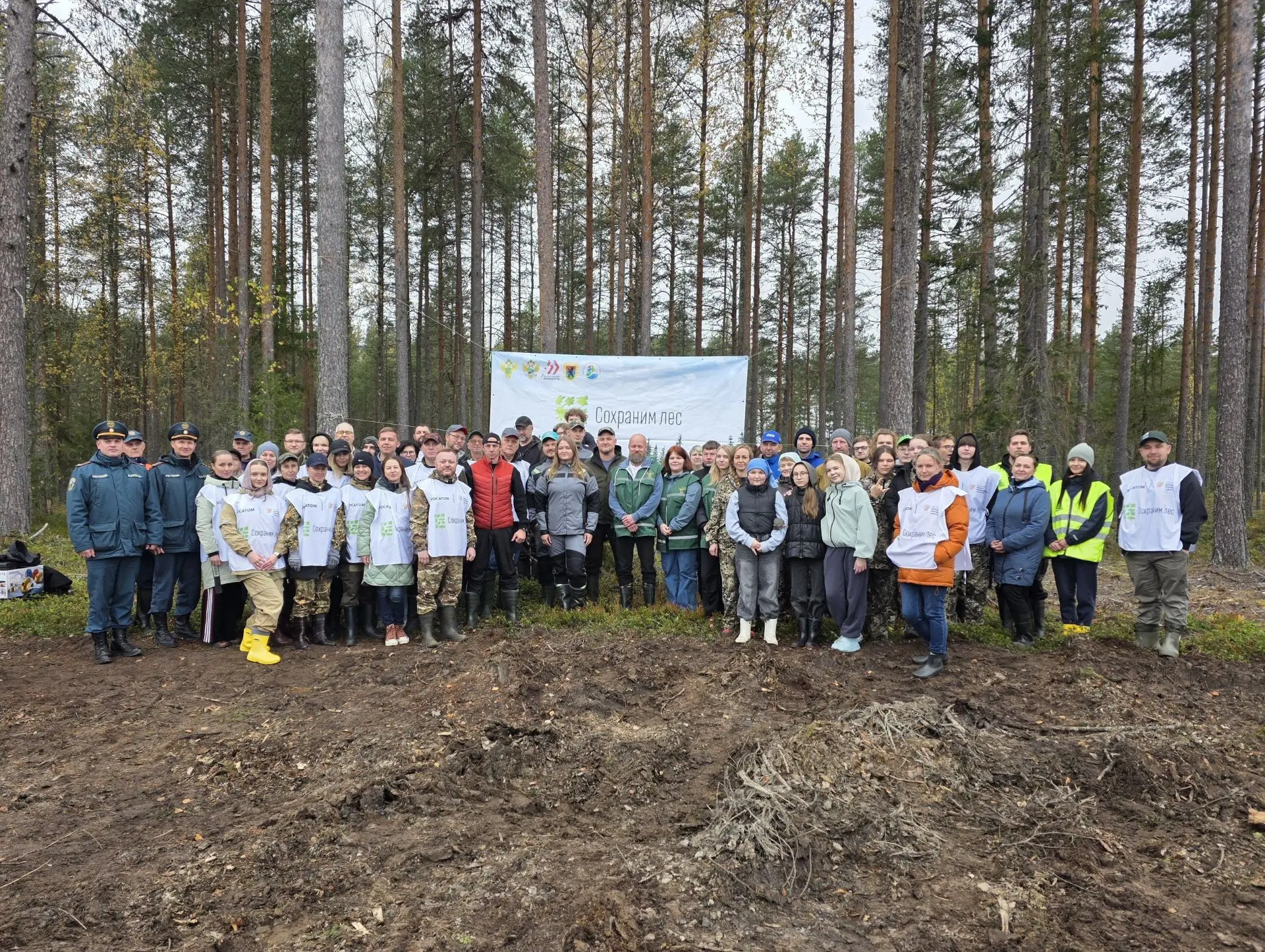 🌲«Сохраним лес» вместе: сегодня мы сажаем лес для будущих поколений!