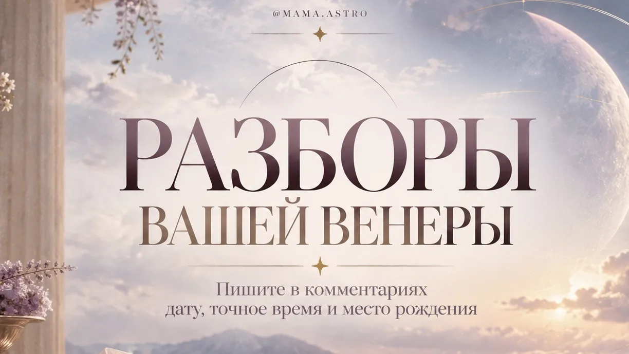 ✨РАЗБОРЫ ВАШЕЙ ВЕНЕРЫ!
