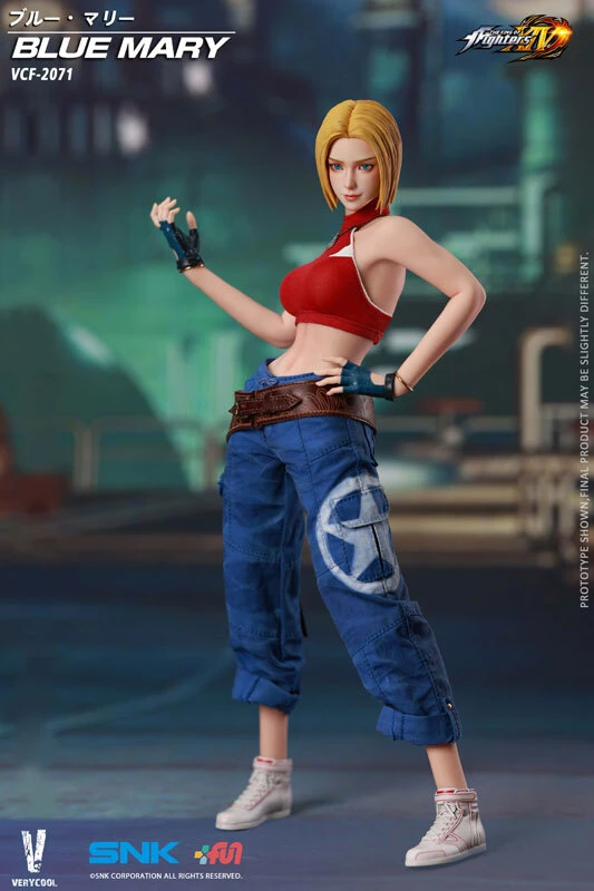 Экшн-фигурка Mary Ryan (Blue Mary) - The King of Fighters от VeryCool