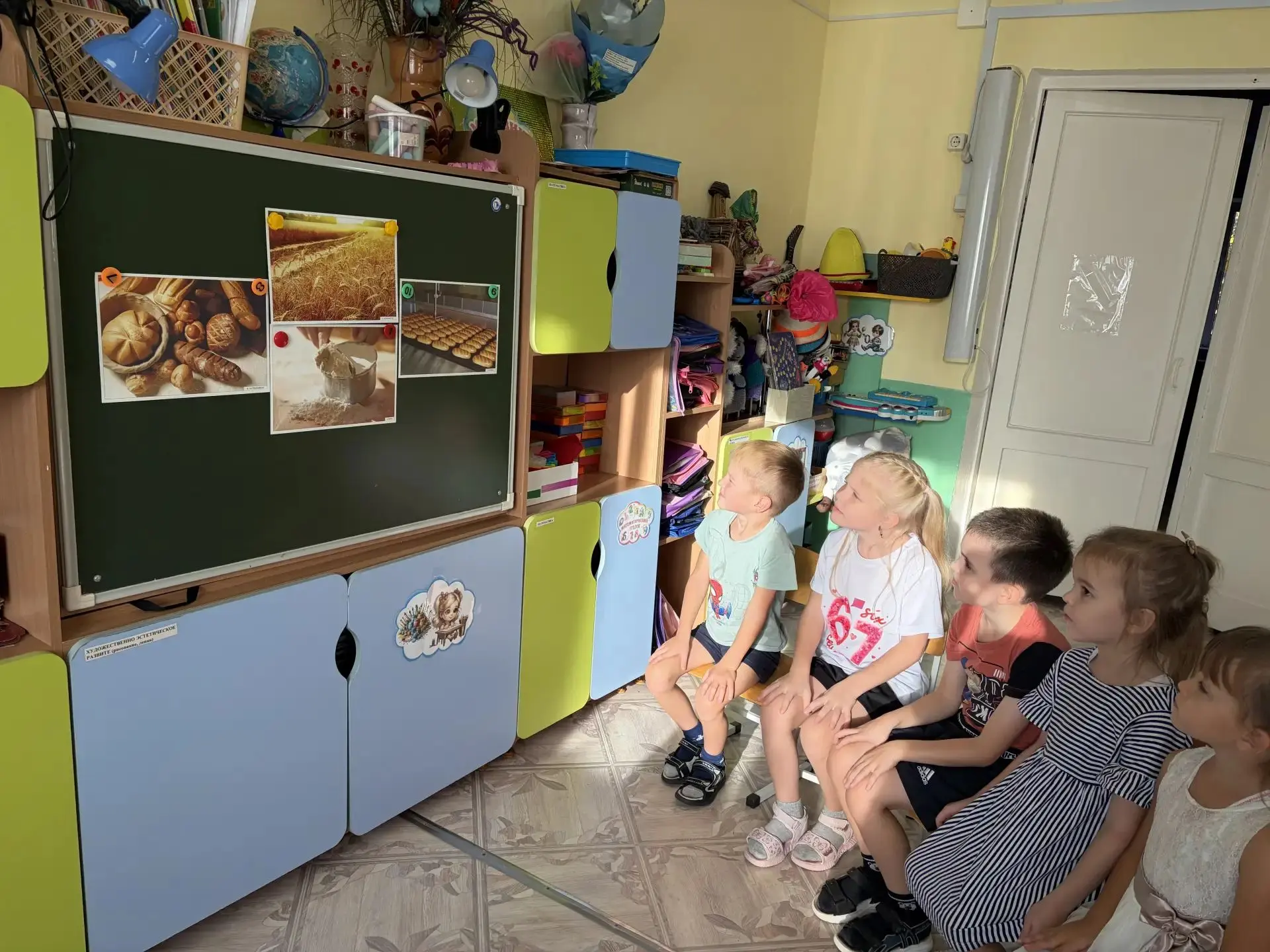 Воспитанники узнали, как из маленького колоска получается ароматный хлеб