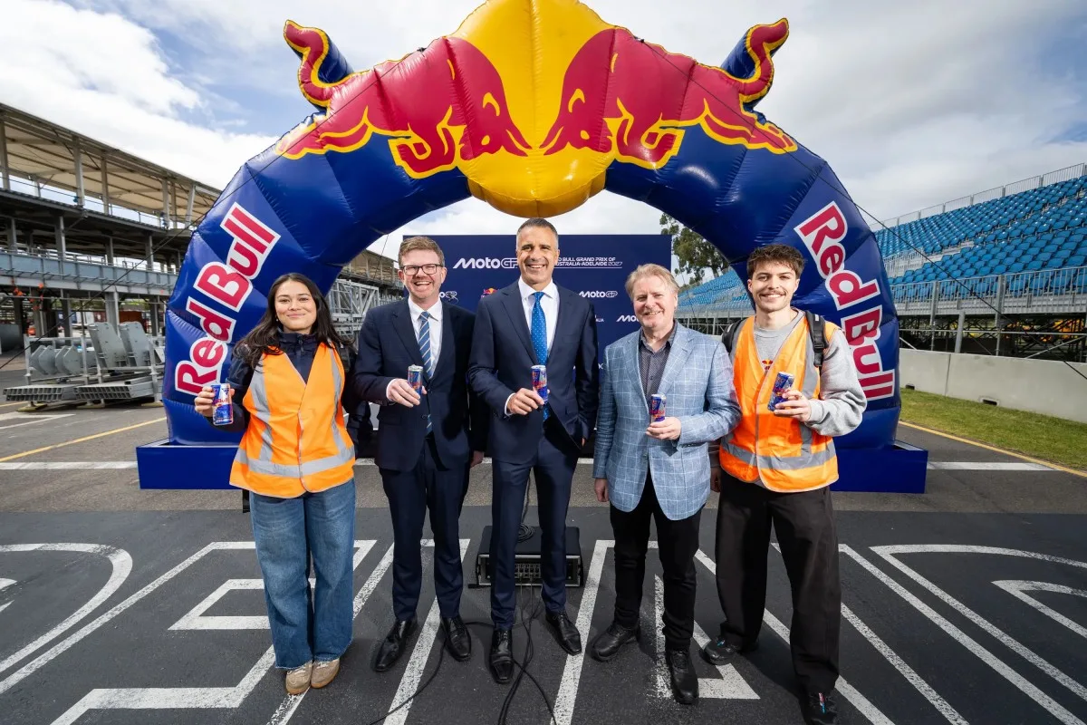 Red Bull станет титульным спонсором Гран-При Австралии MotoGP 2027 года в Аделаиде