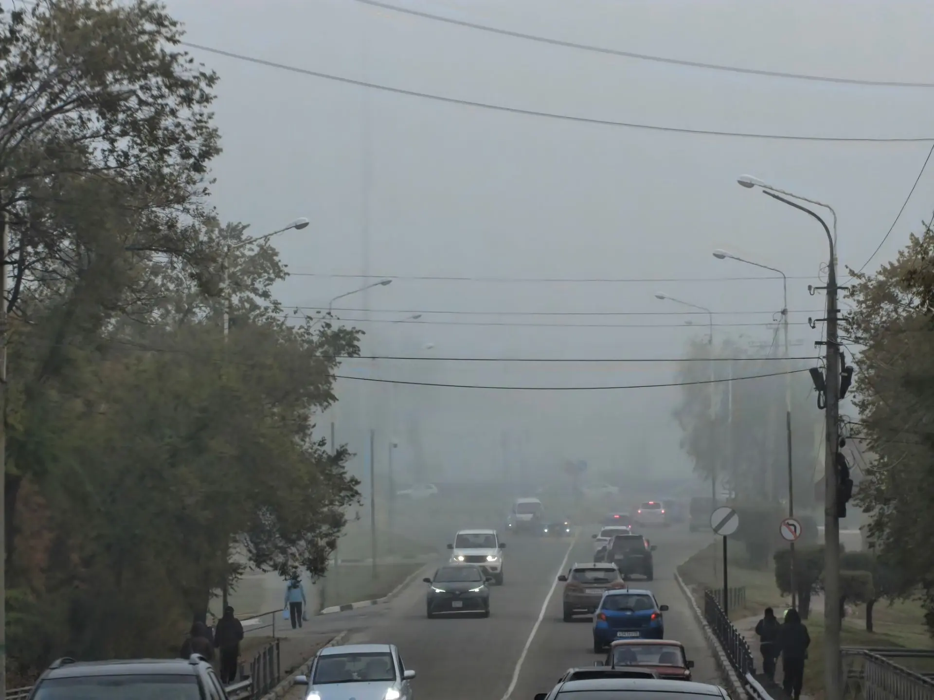 ⚠Действия водителя в тумане