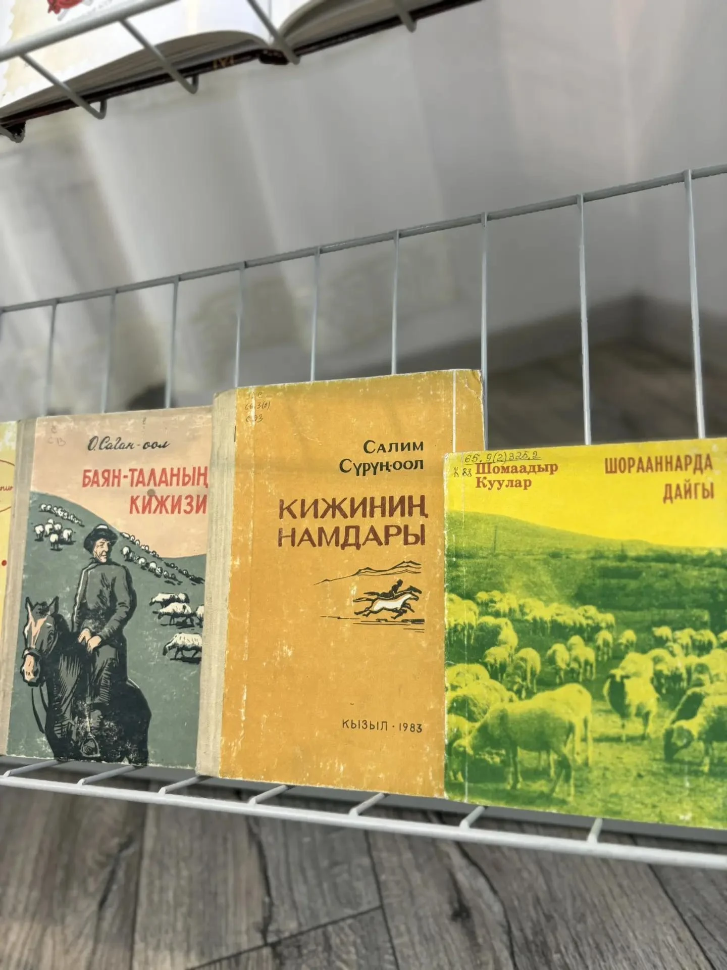 📚В честь 65-летия Тувинской АССР в отделе краеведческой литературы и национальной библ...