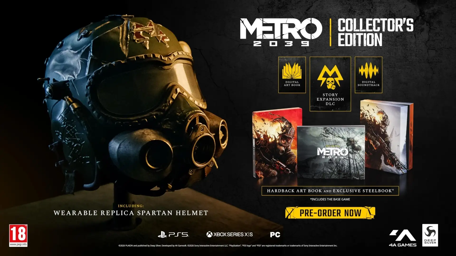 Metro 2039 выйдет в трёх физических версиях