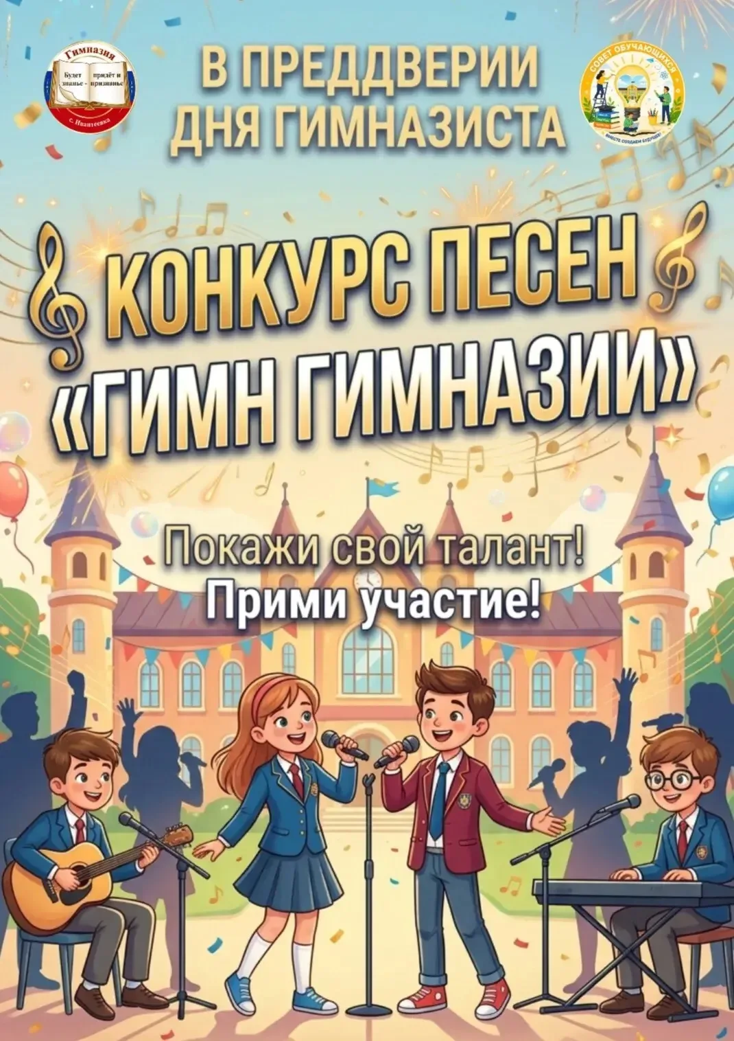 🎶 ВНИМАНИЕ! КОНКУРС! 🎶Друзья! Мы запускаем конкурс, который может войти в историю наш...