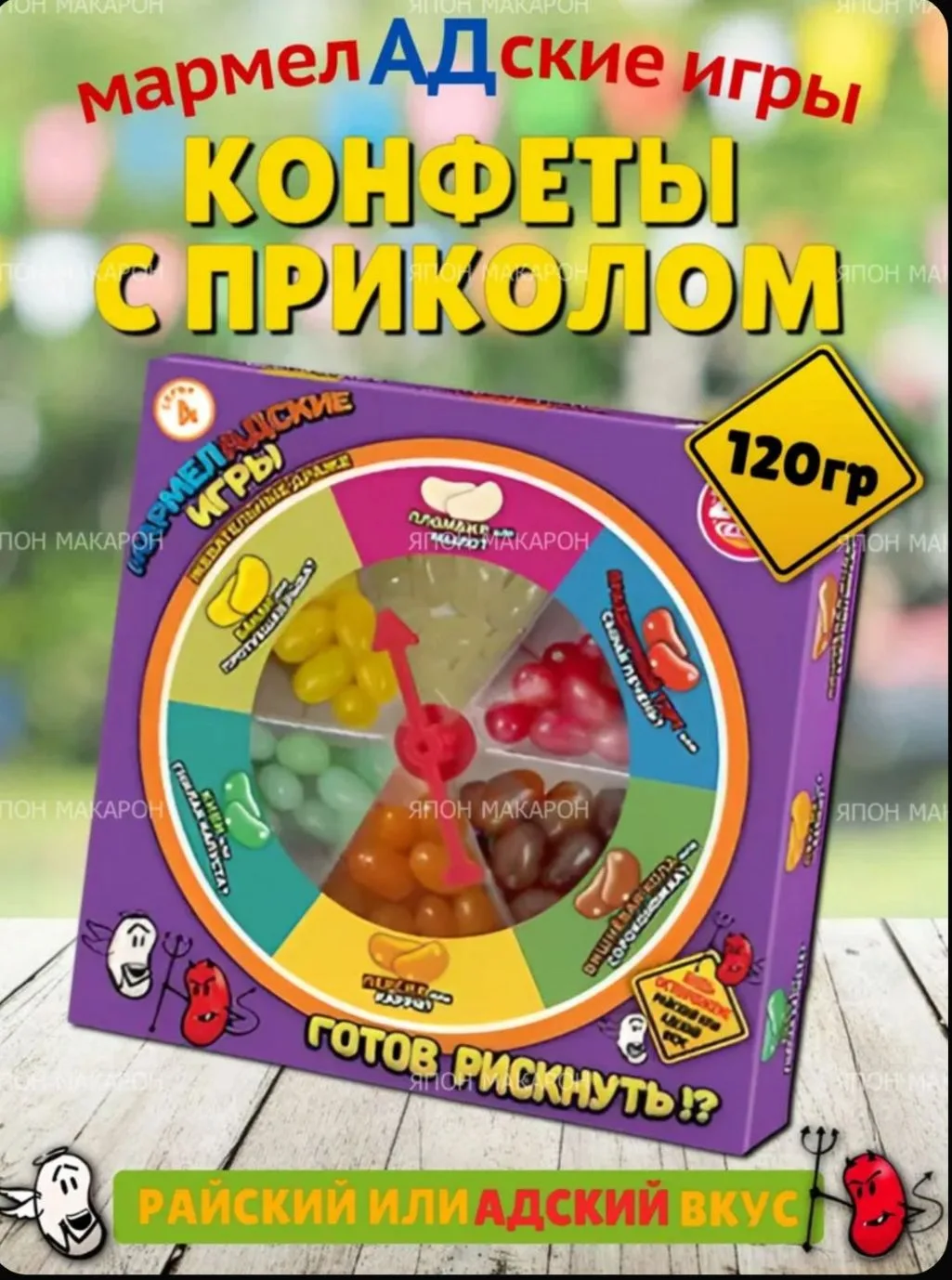 Мармеладские игры ПОДАРОЧНЫЙ НАБОР 4 серия, Настольная игра для детей и взрослых с конф...