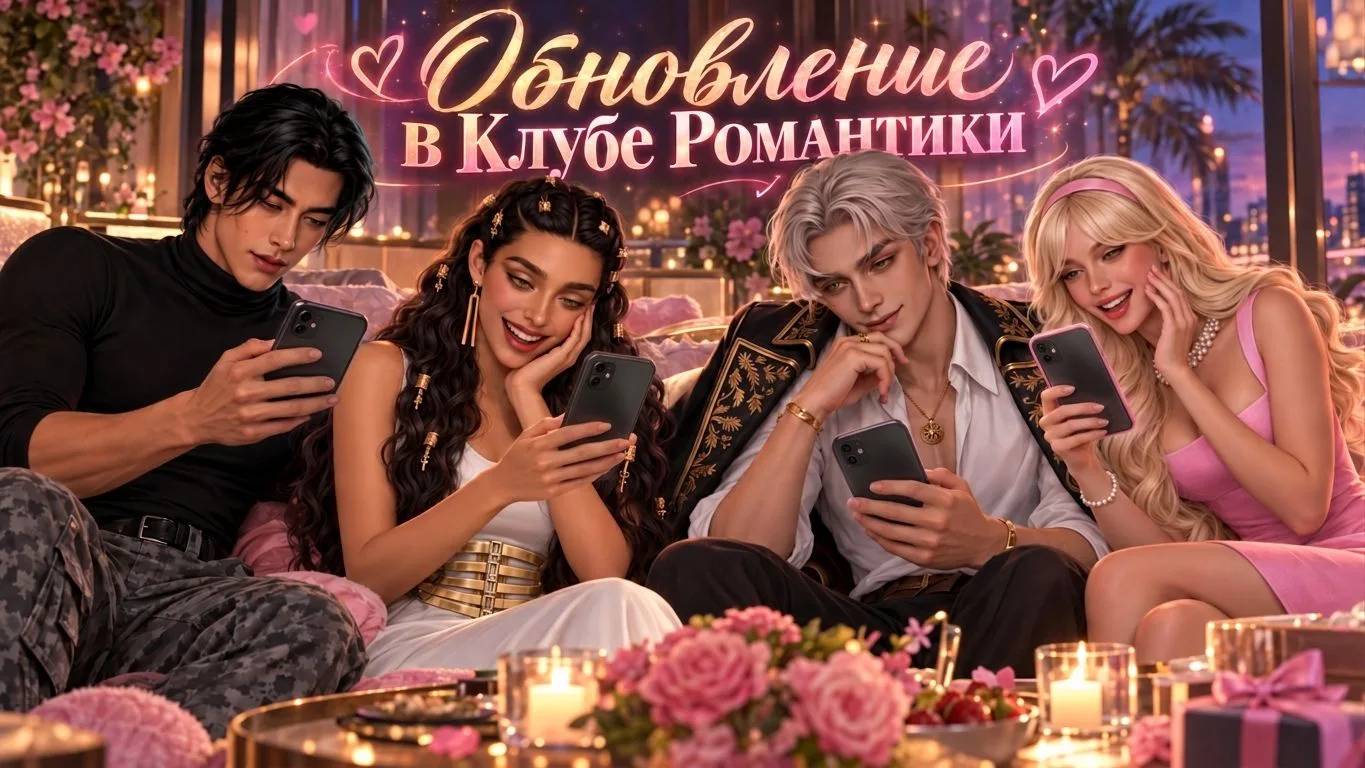 💎 ДОЖДАЛИСЬ! ОБНОВЛЕНИЕ КЛУБА РОМАНТИКИ ВЫШЛО! 🎉