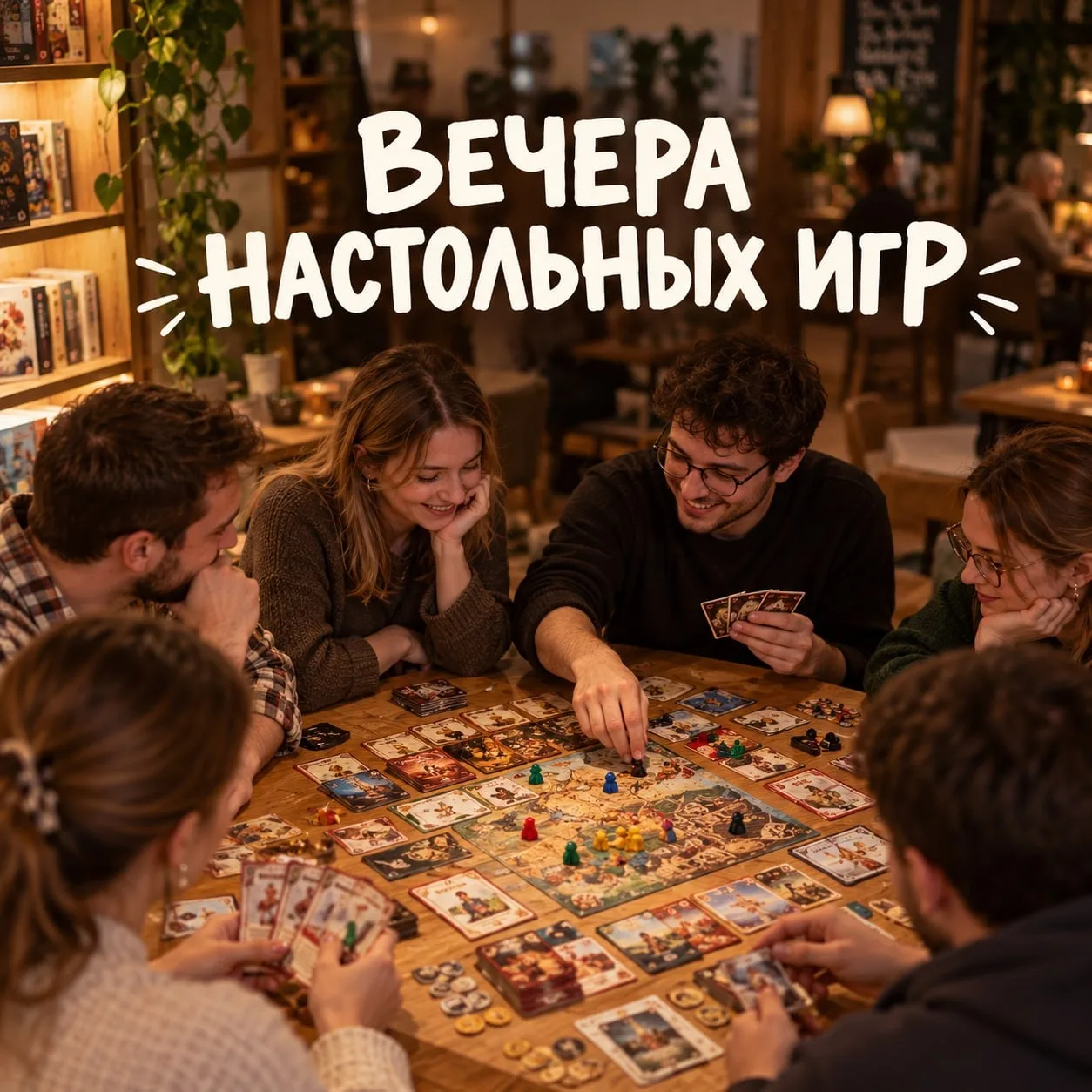 🙌 👥 Место, где всем хватит места за настолкой!