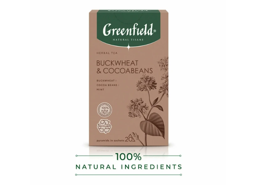 Беларусь запретила ввозить и продавать чайный напиток Greenfield Buckwheat & Cocoabeans...