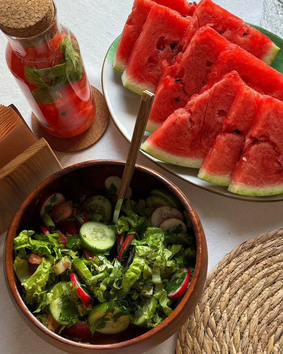 Ужин со вкусом лета 🍉