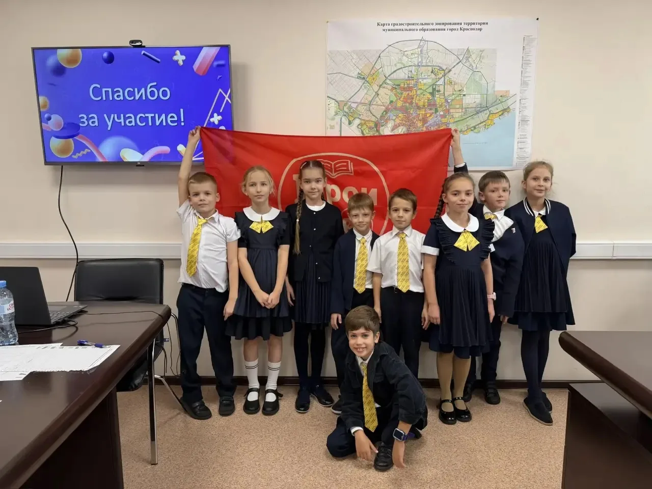 Сегодня команда 2 «Г» класса приняла участие в